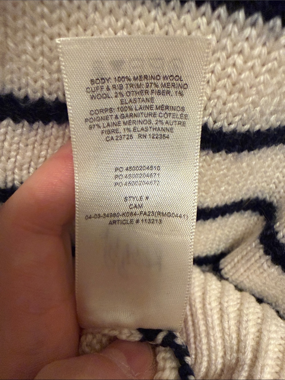 Wilfred Clara 100% Merino Wool Sweater - Picture 5 of 5